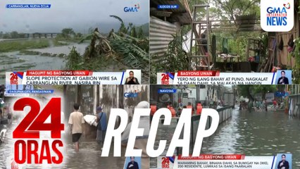 24 Oras: (Part 3) Byahe, pahirapan dahil sa mga guho ng lupa | Sirang dike sa Navotas | Alden as OWWA ambassador, atbp.