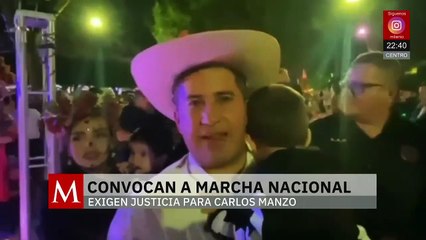 Convocan a marcha nacional y exigir justica por Carlos Manzo
