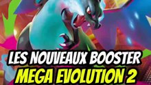 Les nouveaux booster Pokémon, Mega évolution 2 !
