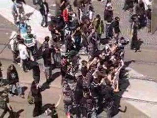 Lycéens vs CRS, 22 mai