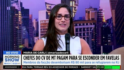 Chefes do Comando Vermelho de MT PAGAM para se ESCONDER no RJ; SAIBA MAIS