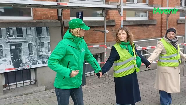 A Bastogne aussi, les enseignants sont sortis dans les rues