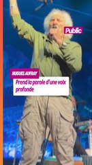 Hugues Aufray prend la parole d’une voix profonde