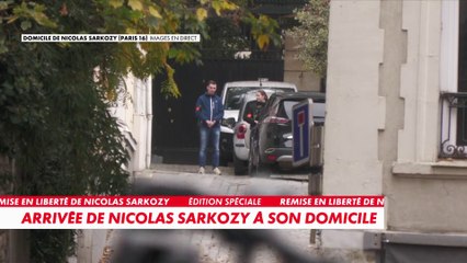 Nicolas Sarkozy a rejoint son domicile après avoir quitté la prison de la Santé