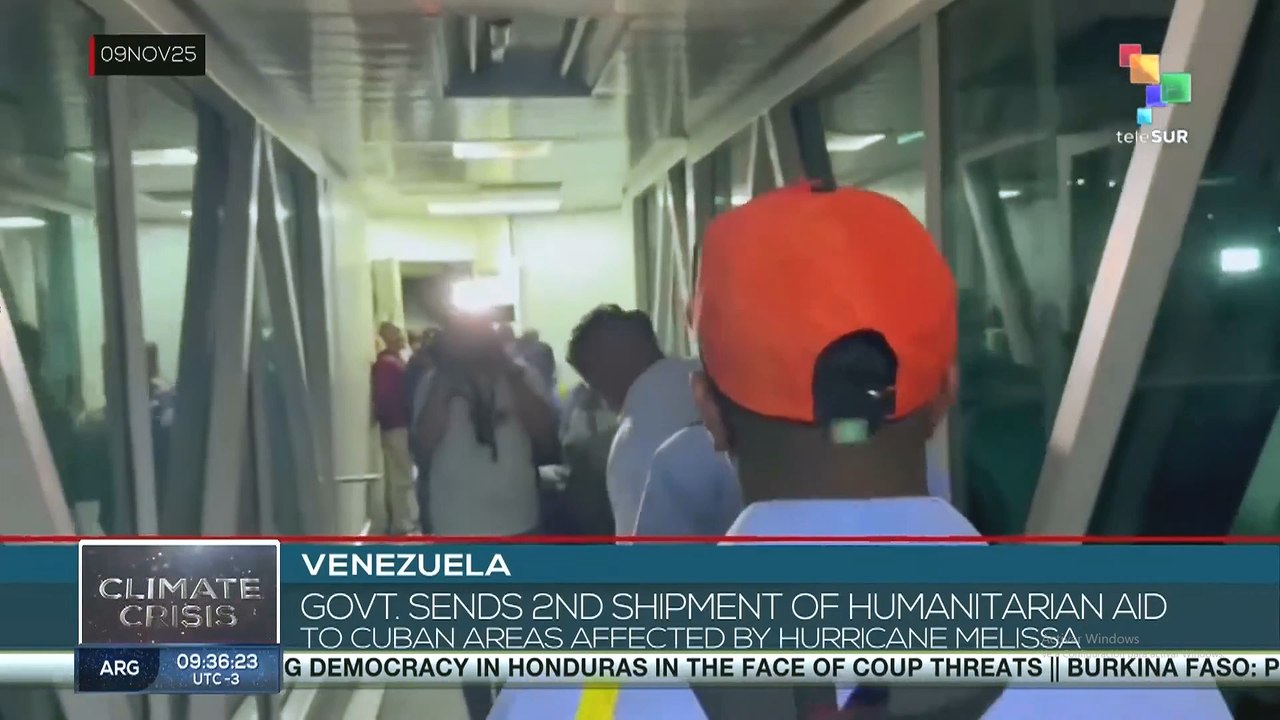 Venezuela Sends Second Humanitarian Aid Shipment to Hurricane-Hit Cuba