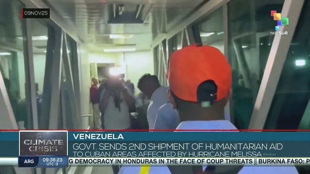 Venezuela Sends Second Humanitarian Aid Shipment to Hurricane-Hit Cuba