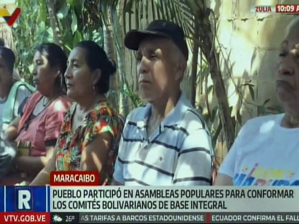 Zulianos participaron en la elección de los Comités Bolivarianos de Base Integral