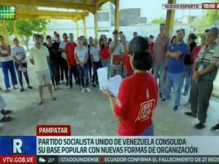 Neoespartanos participaron en la conformación de sus CBBI para el fortalecimiento del PSUV