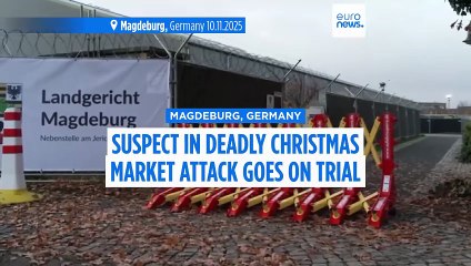 Suspect in deadly Magdeburg Christmas market car ramming attack goes on trial
