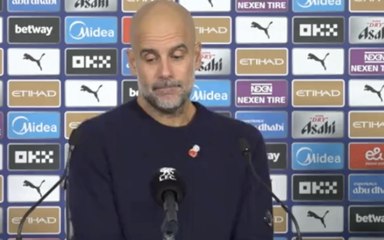 Pep Guardiola festeggia la sua 1000esima partita da allenatore
