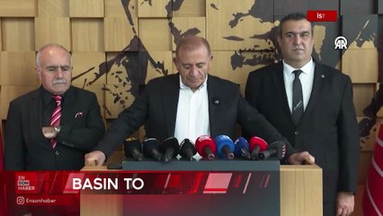 Gürsel Tekin CHP İstanbul İl Başkanlığı'nda basın toplantısı düzenledi