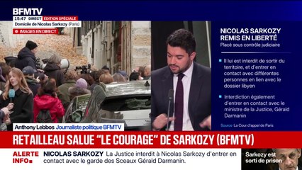 Nicolas Sarkozy libéré: Bruno Retailleau salue "le courage" de l'ex-président auprès de BFMTV