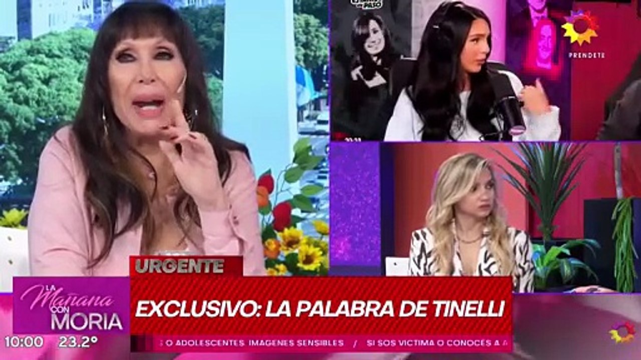 Moria Casán reveló por quién comenzaron los serios problemas económicos de Marcelo Tinelli: "Es brava"