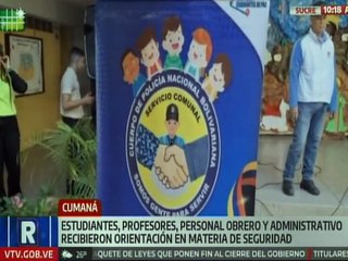 Sucre | Jornada impulsa la orientación en materia de seguridad integral y situaciones de riesgo