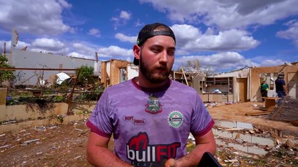 Entre escombros e esperança, as histórias de quem sobreviveu ao tornado no PR