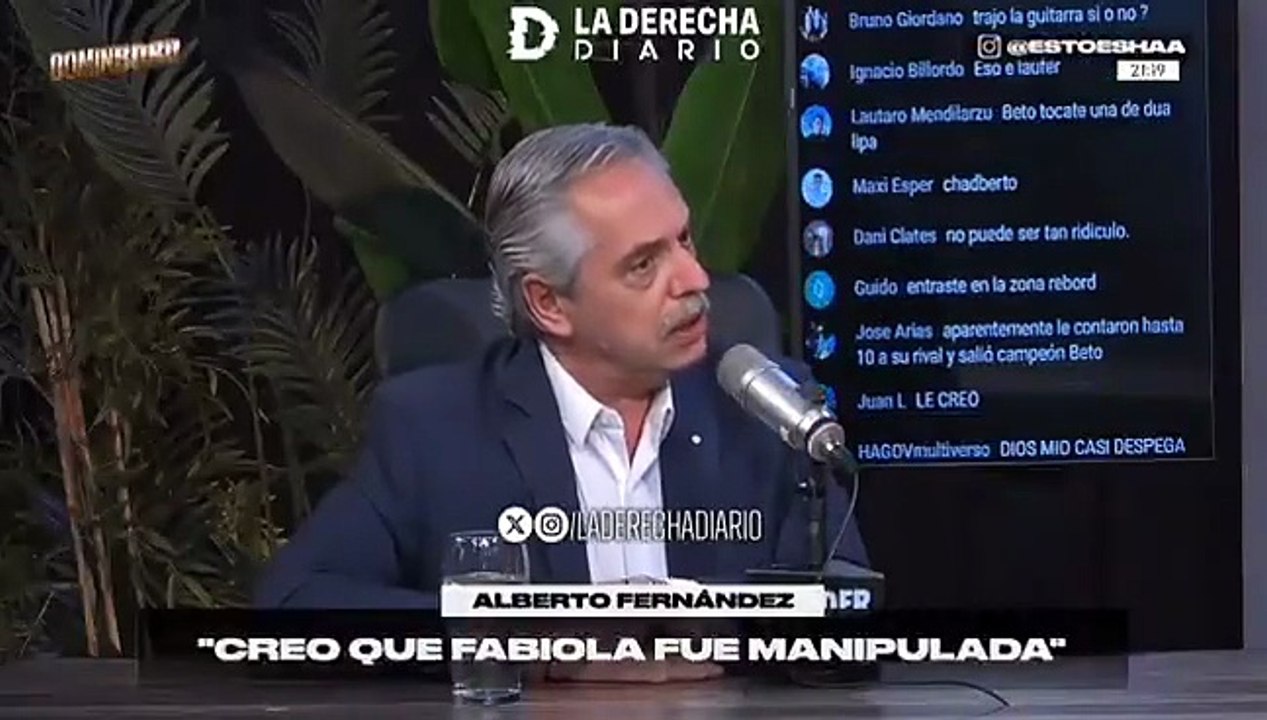 Alberto Fernández habló de la interna peronista y negó las agresiones contra Fabiola Yáñez