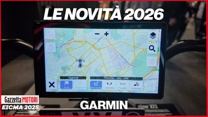 Garmin a Eicma con due novità: un navigatore e un radar posteriore