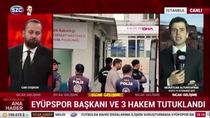Süper lig takımının başkanı ile üç hakem cezaevine gönderildi