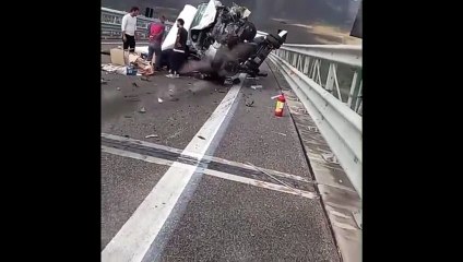 Tragico schianto sulla Palermo-Agrigento, due morti e un ferito