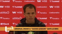 “It’s a good lesson!” | Régis Le Bris | Sunderland 2-2 Arsenal