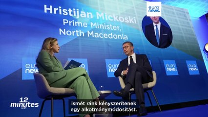 Észak-Macedóniát „zsarolják” az EU-tagság felé vezető úton – mondja Mickoski miniszterelnök