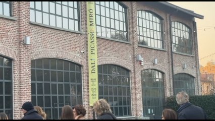 Successo di pubblico per "Dalì, Picasso, Mirò", milanesi in fila