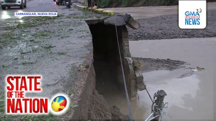 Mabilis na pagtaas ng baha dahil sa Bagyong Uwan, ikinatakot ng mga residente | SONA