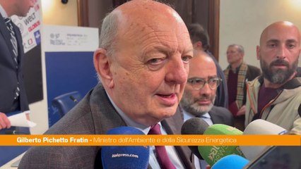 Pichetto "L'ambizione e l'obiettivo di decarbonizzare rimane e rimane per tutti"