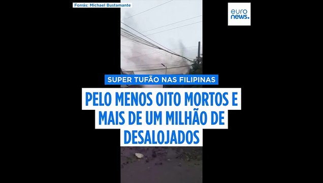 Supertufão Fung-wong causa quatro mortes e obriga à retirada de 1,4 milhões de pessoas nas Filipinas