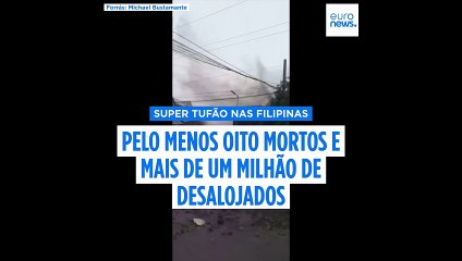 Supertufão Fung-wong causa quatro mortes e obriga à retirada de 1,4 milhões de pessoas nas Filipinas