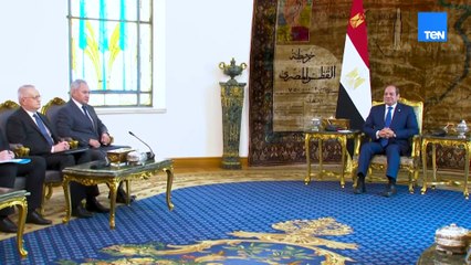الرئيس عبد الفتاح السيسي يستقبل أمين مجلس الأمن لروسيا الاتحادية