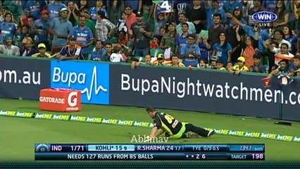 Virat Kohli 50(36) vs Australia 2016 ball by ball highlights