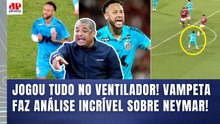 DEU AULA! "EU VOU FALAR! O que o NEYMAR TÁ FAZENDO com os JOGADORES do Santos é..." VAMPETA DISPARA!