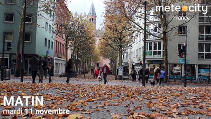 Bulletin météo France du mardi 11 novembre 2025