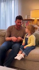 When Dad Gets Too Dramatic and Baby Outsmarts Him 😂