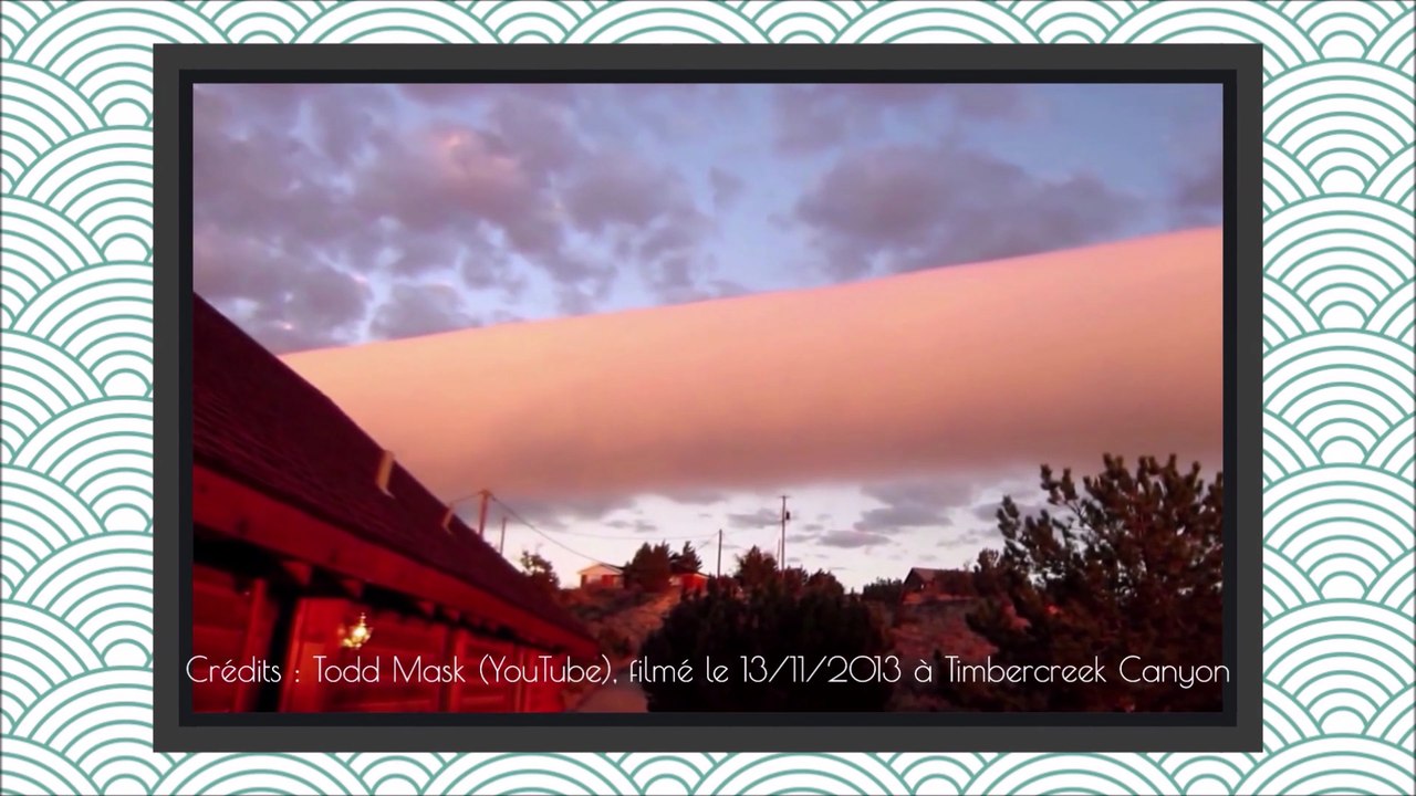 Les effrayants nuages en rouleaux (arcus) 😱🌩️