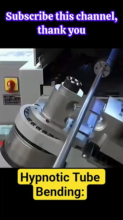 Hypnotic Tube Bending_ The Power of Precision Engineering #mechanicalengineering #innovation #shorts