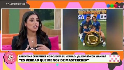 Valentina Cervantes confirmó su renuncia a Masterchef y explicó los motivos