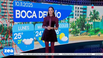 Pronóstico del tiempo 10 de noviembre de 2025 | Noticias con Francisco Zea