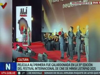 Película Alí Primera es galardonada en el Festival Internacional de Cine de Minsk Listapad 2025