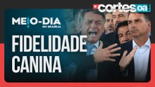 Flávio Bolsonaro defende fidelidade canina a Jair em SC