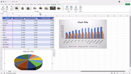 Microsoft Excel 45 Building Charts