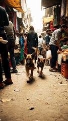 Wild Dogs Searching for Food 🐺🌿 | Real Wildlife Documentary Short | Nature Animal Video