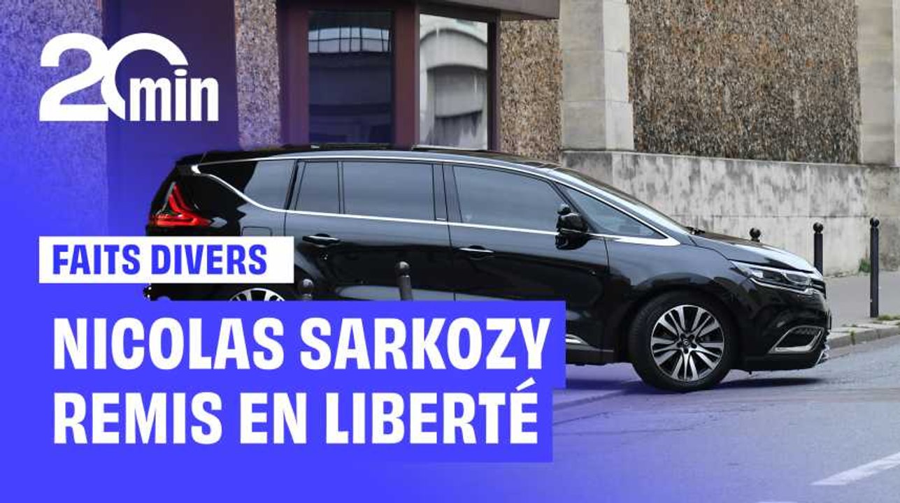 Nicolas Sarkozy de retour chez lui après sa mise en liberté sous contrôle judiciaire