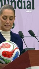 Claudia Sheinbaum asegura que "México esta listo para recibir el Mundial"