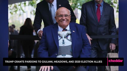 Trump Grants Pardons to Giuliani, Meadows, and 2020 Election Allies