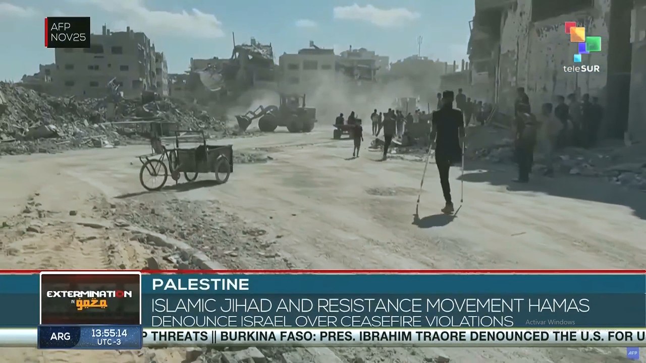 Palestine: Islamic Jihad and Resistance Movement Denounce Israeli Ceasefire Violations