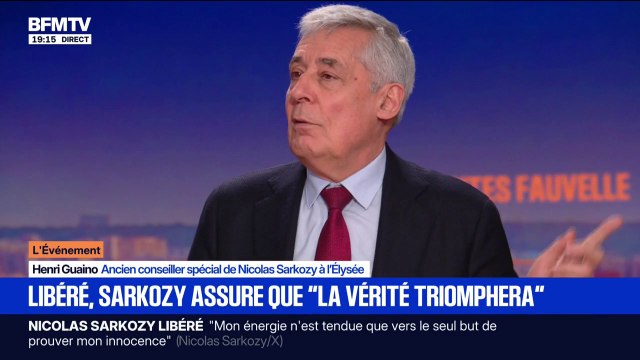 Nicolas Sarkozy libéré: pour Henri Guaino, ancien conseiller de l'ancien président de la République, on lui a rendu justice