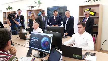 Moreno anuncia 2.600 millones hasta 2030 para consolidar el liderazgo digital de Andalucía