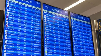 Flight Cancellations, Bad Weather, Create Travel Chaos During Shutdown